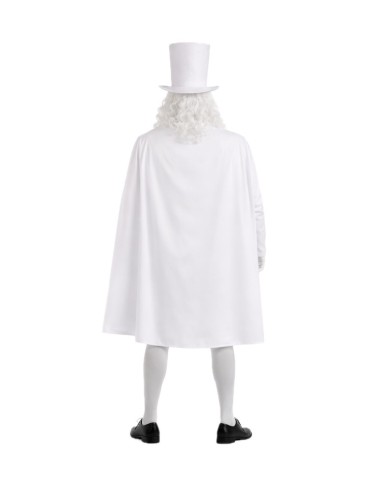 Costume de Fantôme Blanc Taille L | Costumes pour Adultes Le Roi du Carnaval